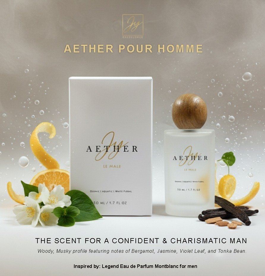 AETHER by Jy for Men – White Edition Eau de Perfume